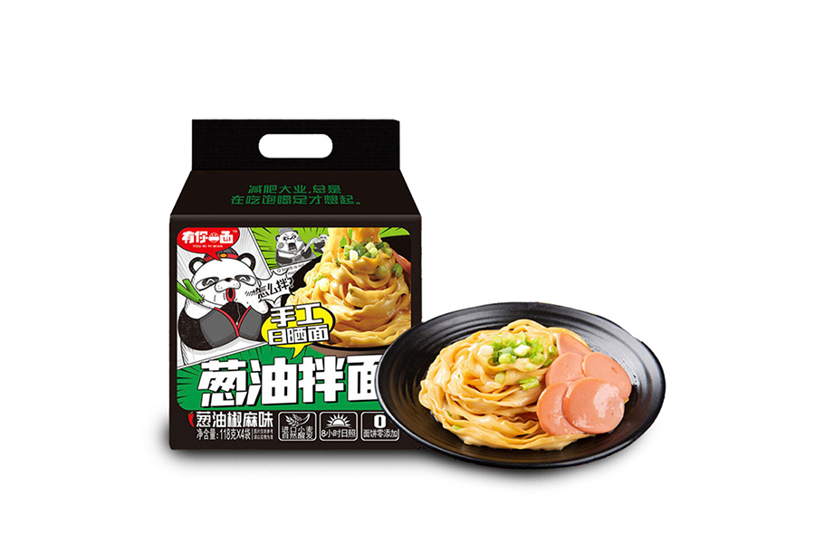 YNYM Scallion Oil Flavor Noodles