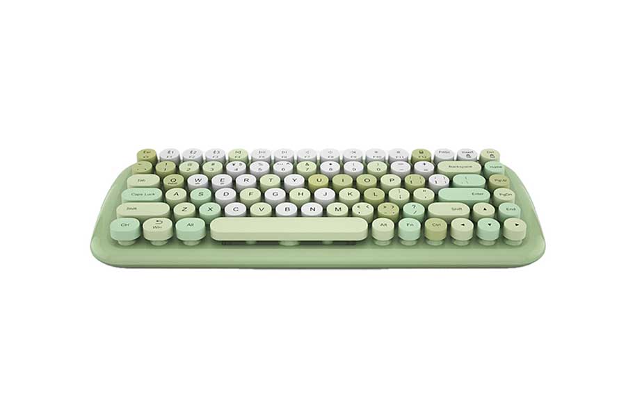 B.O.W Dots Bluetooth Keyboard MK810 Green
