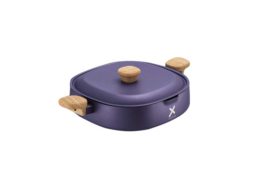 COOKER KING X Series 28cm Matte Frypan with Lid